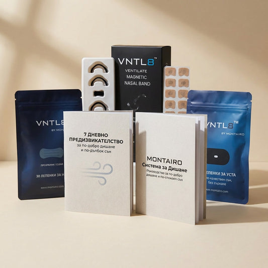 MONTAIRO Sleep & Breathing System - MONTAIRO Система за оптимизиране на дишането и по-добър сън