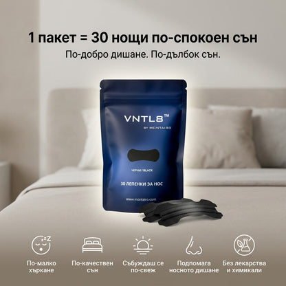 VNTL8 Лепенки за нос -  ДИШАЙ СВОБОДНО